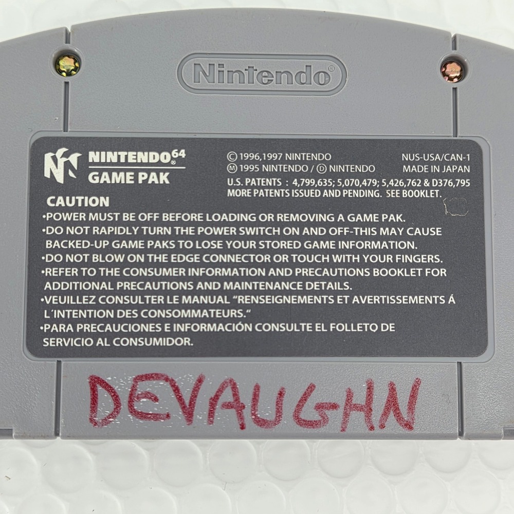 The Legend of Zelda Ocarina of Time Nintendo 64 N64 Game NUS-006 Gold Tested - Picture 9 of 9